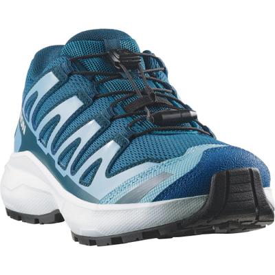 Outdoorschuh SALOMON "XA PRO J", Kinder, Gr. 36, blau (mykonos blau, ice flow, ojos del salar), Synthetik, Textil, Schuhe Outdoorschuh