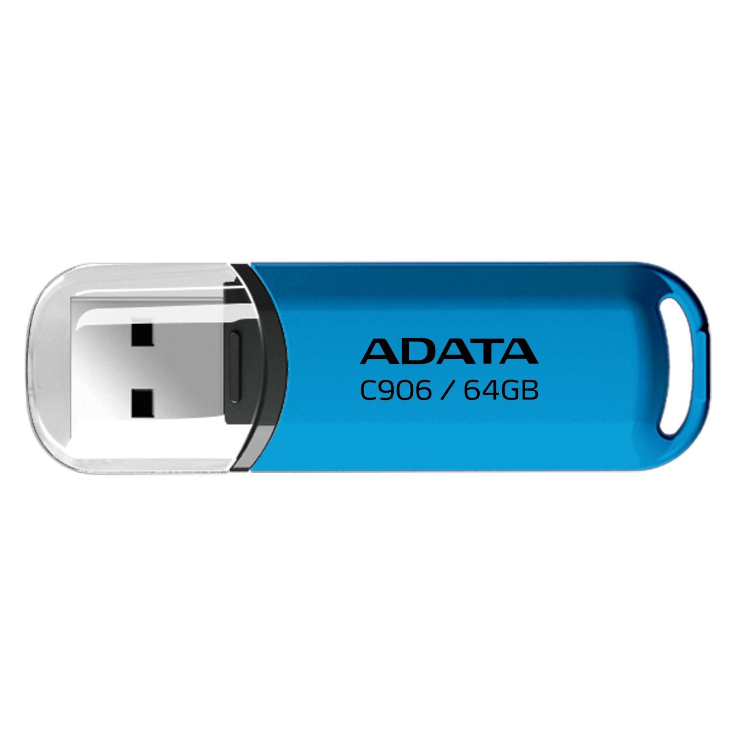 Adata Pendrive C906 USB2.0 blue (64 GB, USB-A) (AC906-64G-RWB)