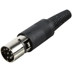 MAS 80S - DIN-Stecker, 8-polig, Hufeisenform, 262°-Version