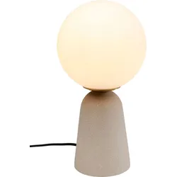 KARE DESIGN Tischleuchte Bollie Beton Beige