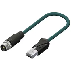 RS PRO konfektioniertes Sensorkabel 4-adrig Male / (CAT5e, 0.50 m), Netzwerkkabel
