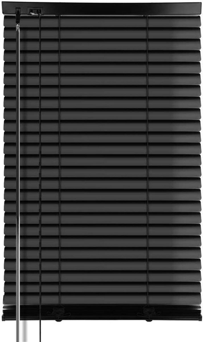 Grijs Aluminium Jaloezie met Flexibele Lamellen, Breedte: 40 cm