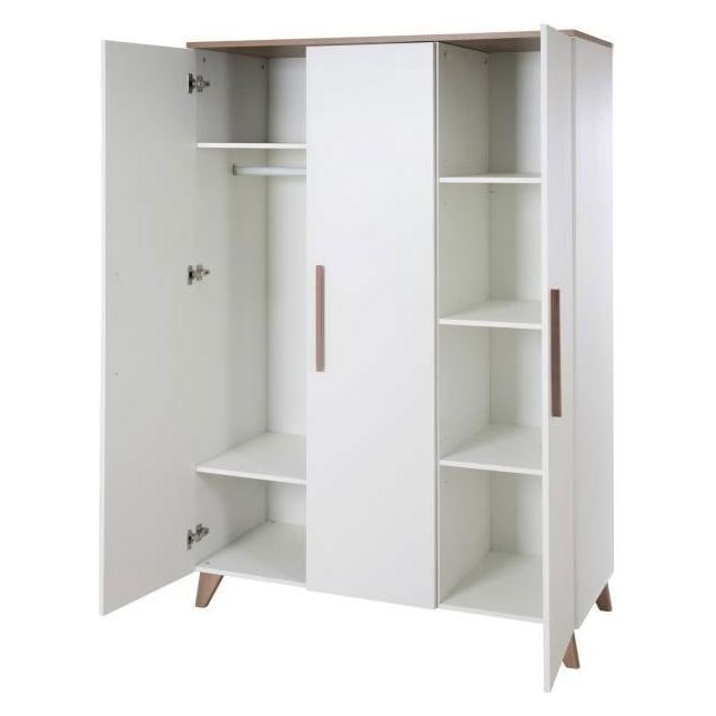 Roba Kinderzimmerset Ole (Babybett, Kinderkleiderschrank, Wickelkommode) (1012859)