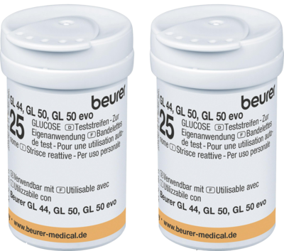 1001 Artikel Medical GmbH BEURER GL44/GL50 Blutzucker-Teststreifen 100 St 12772624