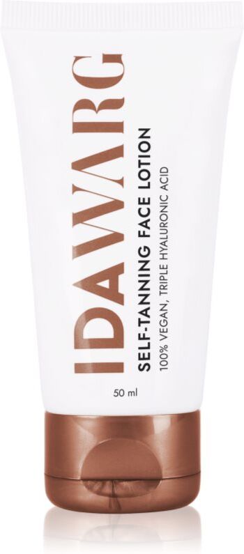 IDA WARG Beauty Self-Tanning Face Lotion lait auto-bronzant visage sans parfum 50 ml