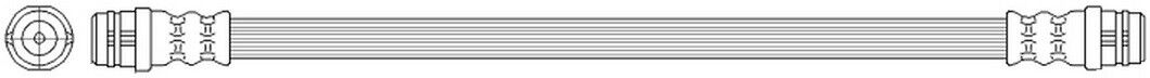 K&K FT0346 Brake hose
