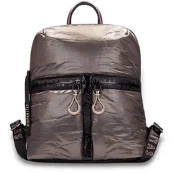 Hispanitas für Damen. BI254159 Samba Met Rucksack grau (OSFA), Lässig, Polyurethan
