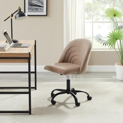Linon Home Decor Linon Skyla Adjustable Height Swivel Office Chair