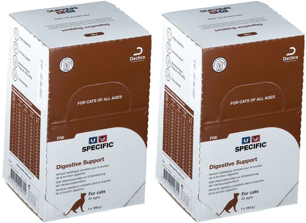 Specific Fiw Kat Digestive Support x2 2x7x100 g Beutel