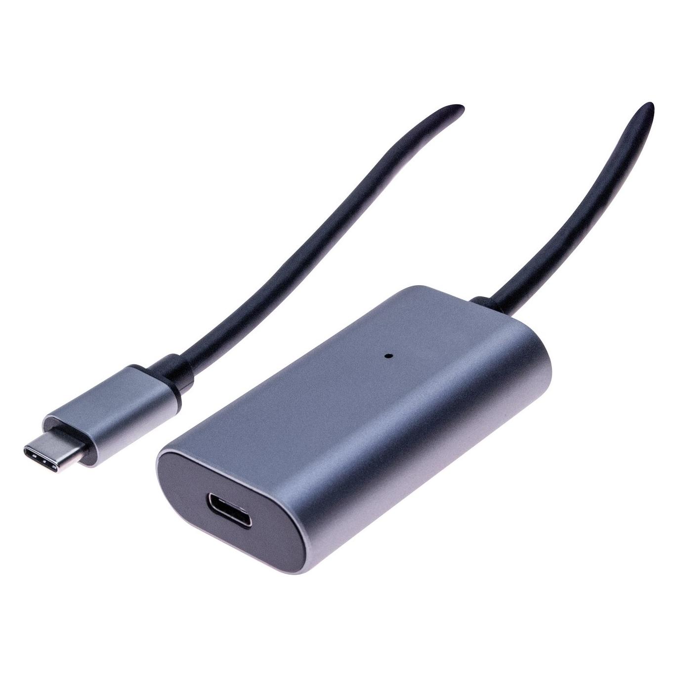 Exertis Connect USB 3.1 Verlängerungskabel mit Verstärker Type-C(TM) (5 m, USB 3.2 Gen 1, 5 W) (149255)