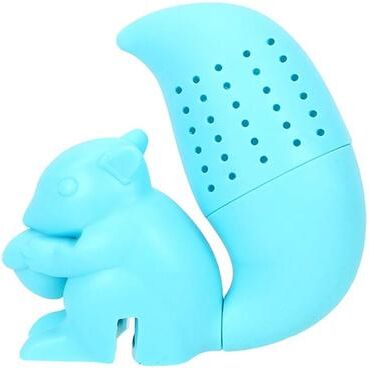 Uplift Treasures Silicone Squirrel Tea Infuser blue
