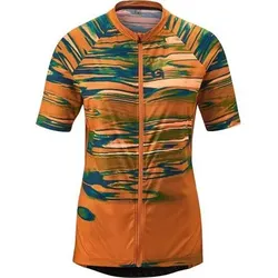 GONSO Damen Shirt Copedello Da-Radtrikot-1/2-FZ, Größe 44 in Orange Orange