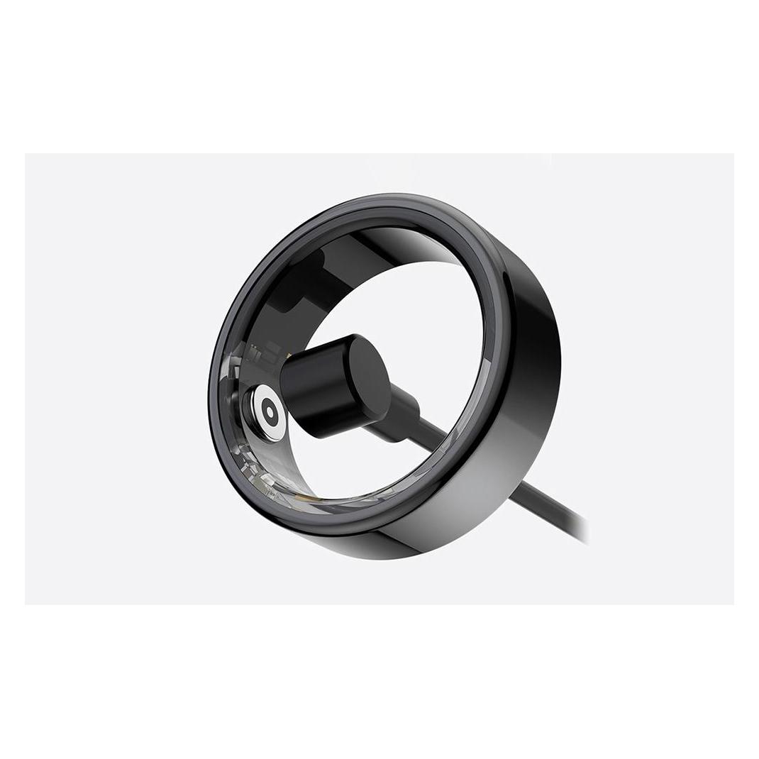 Colmi R02 Smart Ring (10, Gold, Schwarz) (R02 Black 10)