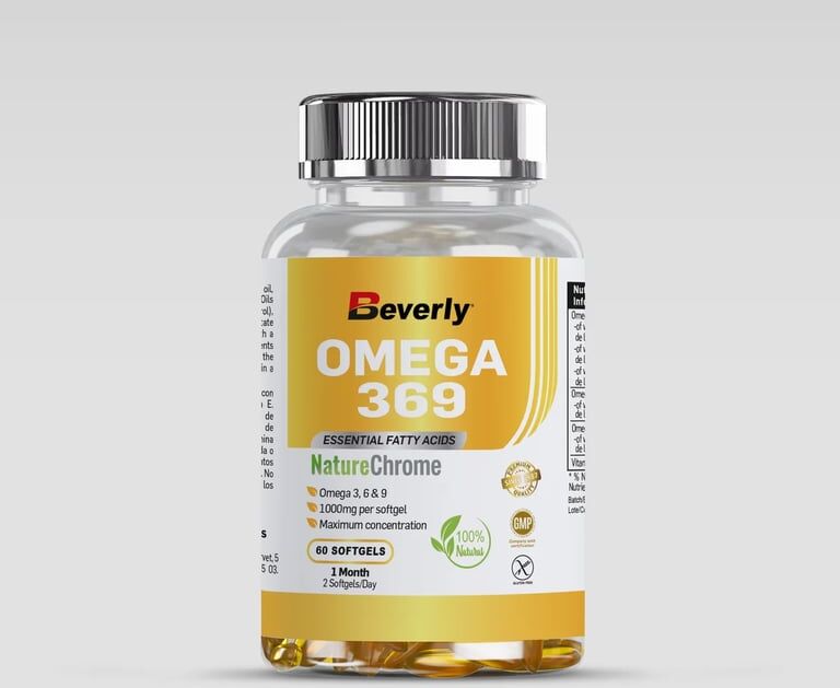 Beverly Nutrition OMEGA 369 60 Softgels