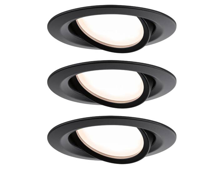Paulmann Luminaire LED encastré Nova Plus Set de base orientable