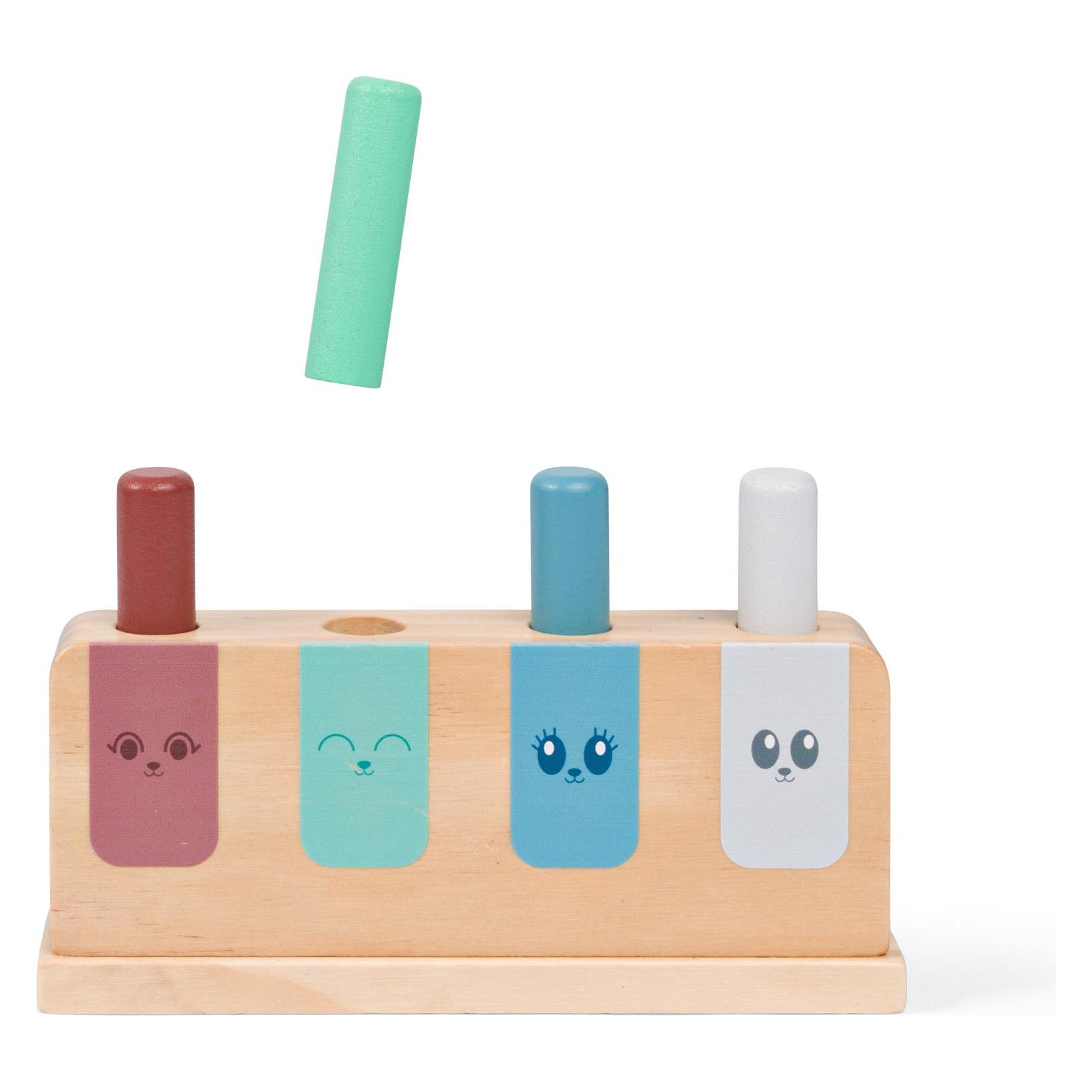 BS Toys Pop-Up-Spiel aus Holz - 5-tlg. (GA532)