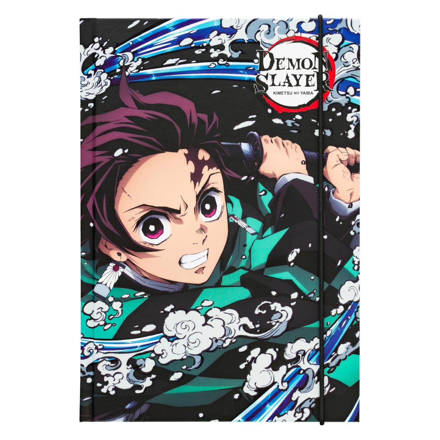 Demon Slayer Kimetsu no Yaiba A5 premium notebook (A5, Liniert, Harter Einband) (8435747809241)
