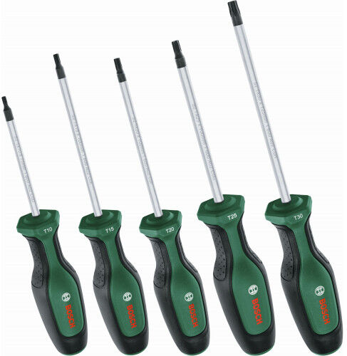 Bosch Set de 5 tournevis Torx 1600A02BX6