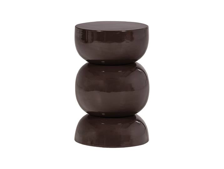 Tchibo - Woood Beistelltisch »Breno« - 30x30x46cm - dunkelbraun -