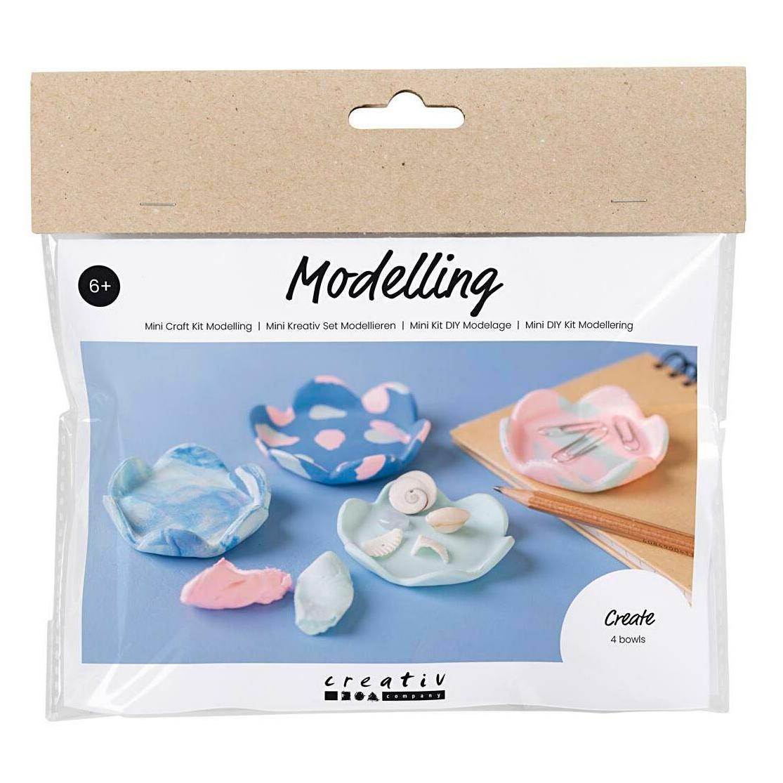Creativ Company Modellier-Set Schalen Mehrfarbig (977731)