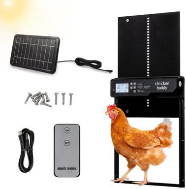 Costway Solar Powered Automatic Chicken Coop Door