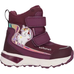 ZigZag Hidol wasserdichte Leuchtstiefel Kinder 4149 - purple pennant 27