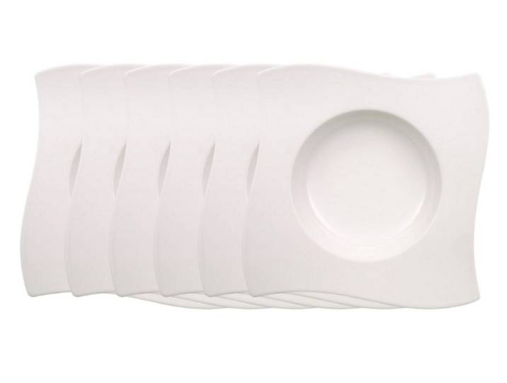 Villeroy & Boch Suppenteller New Wave Suppenteller 24 cm Set6