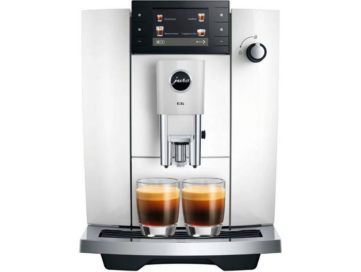 JURA Kaffeevollautomat E6 Piano White (ED)