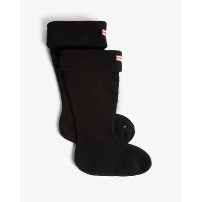 Stiefelsocken HUNTER "DOWNPOUR FLEECE TALL BOOT SOCK", Damen, Gr. S (36/38), schwarz, Obermaterial: 100% Polyester, Socken, passend für Downpour Tall Boots & Original Tall Stiefel