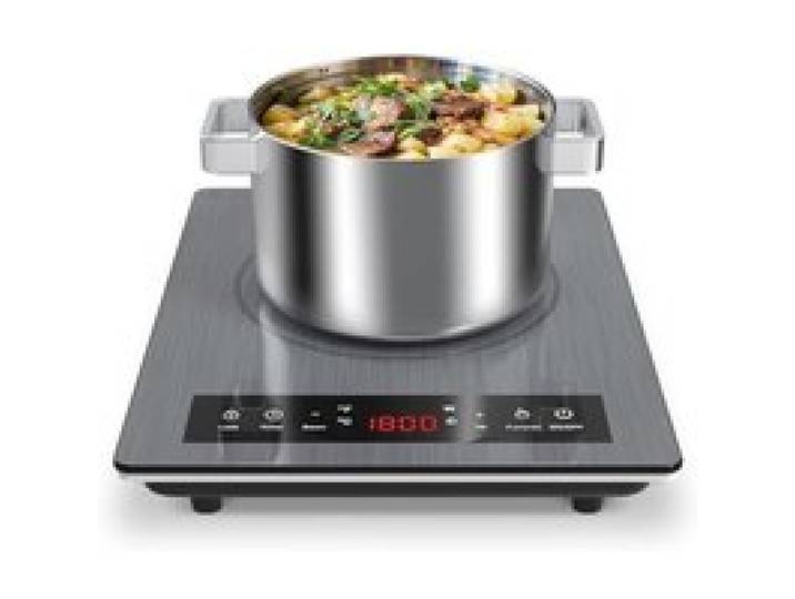 Plaque de cuisson - VBGK - Portable - 1800W - Induction - Verre céramique - Contrôle tactile