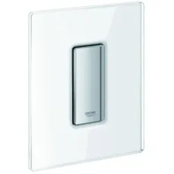Grohe Skate Cosmopolitan Betätigung 38846LS0 für Urinal, mit Glasoberfläche moon white