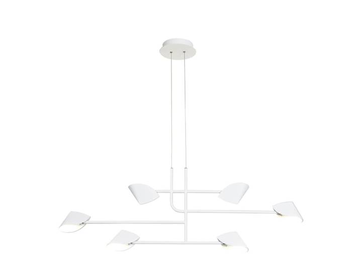 Suspension en métal blanc