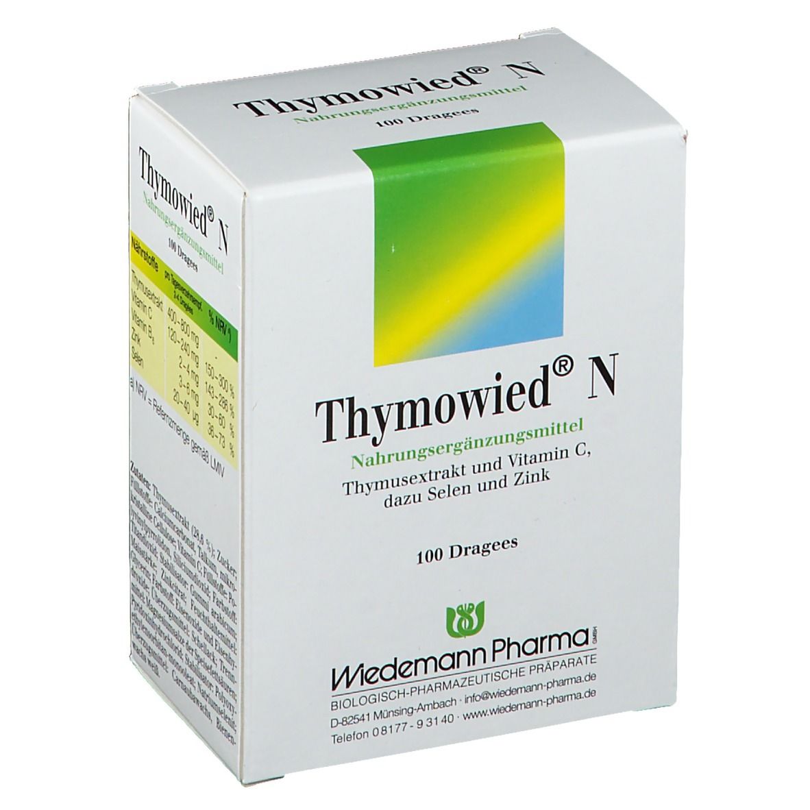 Thymowied N Dragees 100 St