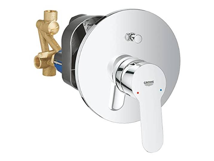 Grohe 29079000 Bau Edge Grifo Empotrado Para Ducha\, Chrome