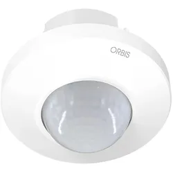 Orbis, Bewegungsmelder, Zeitschalttechnik OB137812 Unterputz, Aufputz PIR-Bewegungsmelder 360 ° W (12 m)
