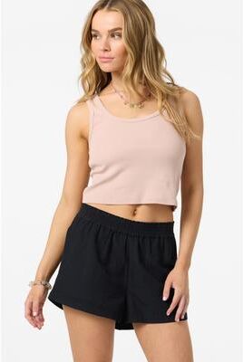 O'Neill s Sanders Beach Shorts in Black, Size XS, Linen/Viscose