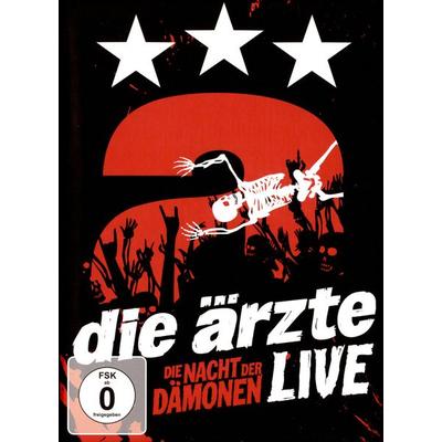Die Ärzte - Live/Die Nacht der Dämonen [2 DVDs] - Die Ärzte, DVD