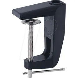LUMENO 6171SW - Tischklemme, für Lupenleuchten, schwarz