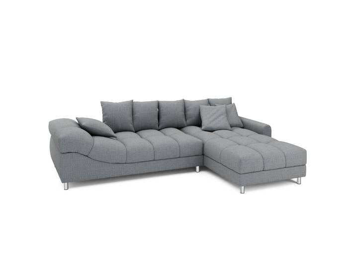 Ecksofa SUMMER rechts grau