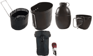 BCB International BCB Dragon Crusader MK2 Multi-Fuel Cooking System - 6 Delar