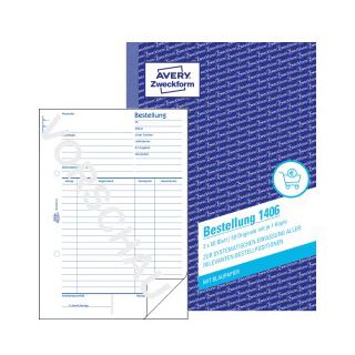 AVERY Zweckform Bestellung Formularbuch 1406