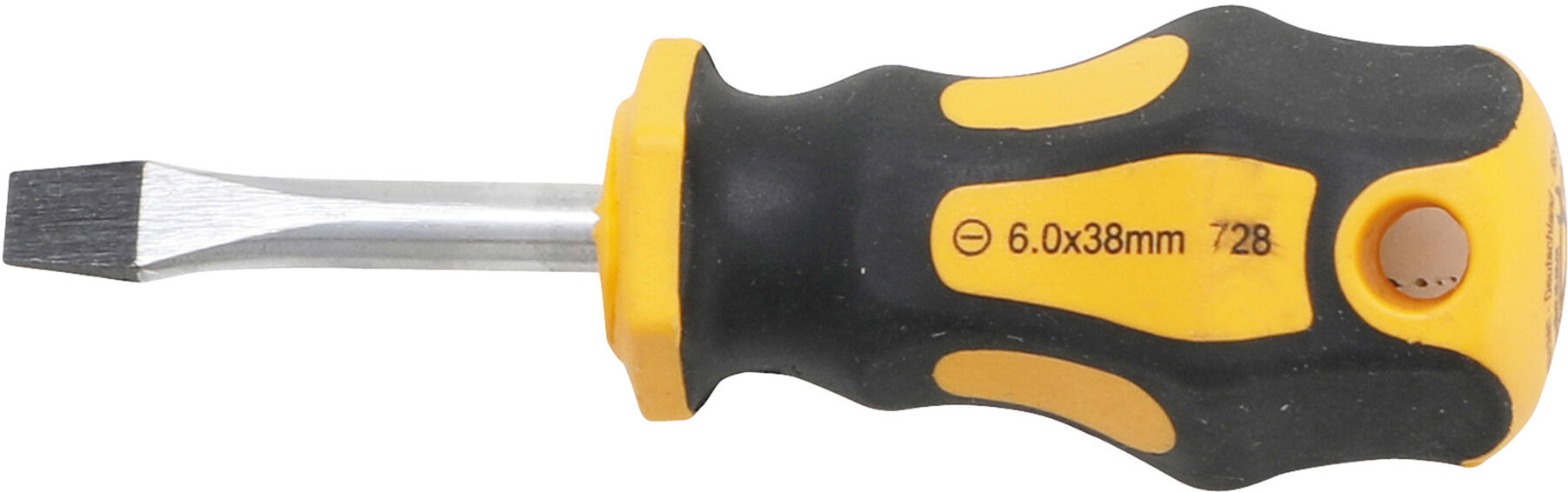 BGS Do it yourself Vergaser-Schraubendreher Schlitz 6 mm Klingenlänge 90 mm (728)