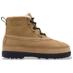 Sorel für Herren. 2175081263 Wasserdichte Chukka-Boots Ambler beige (41), Leder, Wohnung, Schnürsenkel, Lässig, Schnee, Draußen