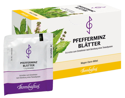 Bombastus-Werke AG PFEFFERMINZBLÄTTER Tee Filterbeutel 20X1.5 g 04856531