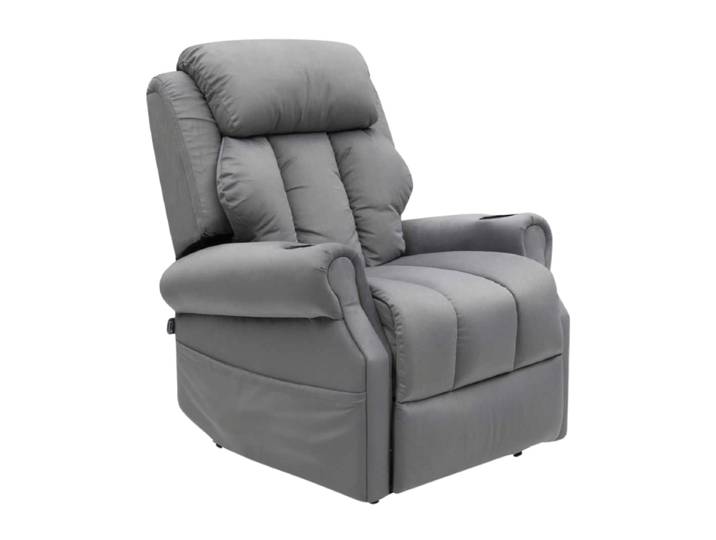 Le Douillet - Sans porte-gobelet, Gris - Velours R+ - Douillet