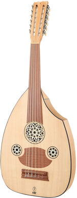 Saz TF1CG Turkish Flat Oud Chestn.