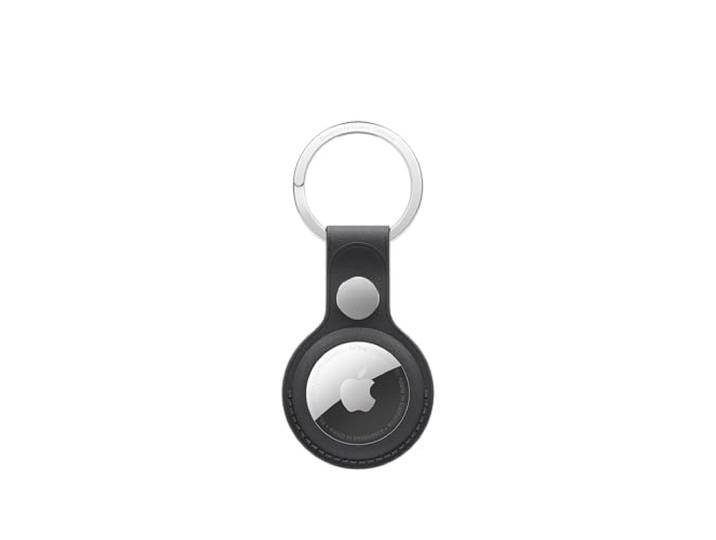 Apple AirTag Feingewebe Schlüsselanhänger – Schwarz ​​​​​​​