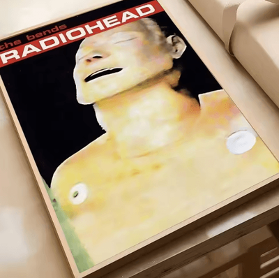 Inspire Picks Radiohead Vintage Rock Band Poster Retro Music Wall Art Decor 1 40x60cm No Frame