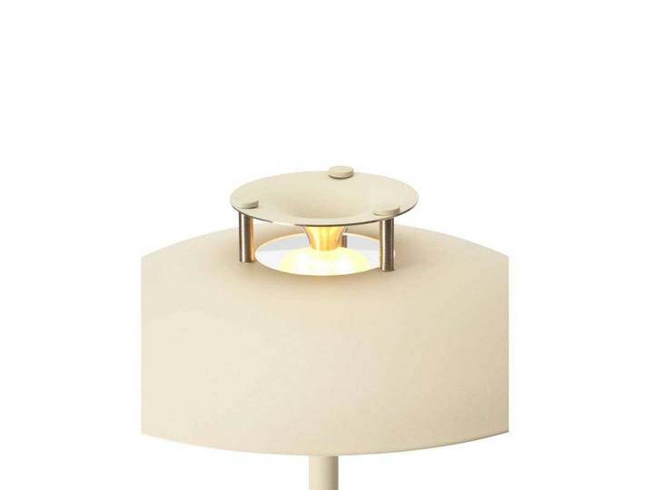 Stepp 1-2-3 Portable Tischleuchte IP54 Cream - Halo Design - Wohnzimmer - Metall