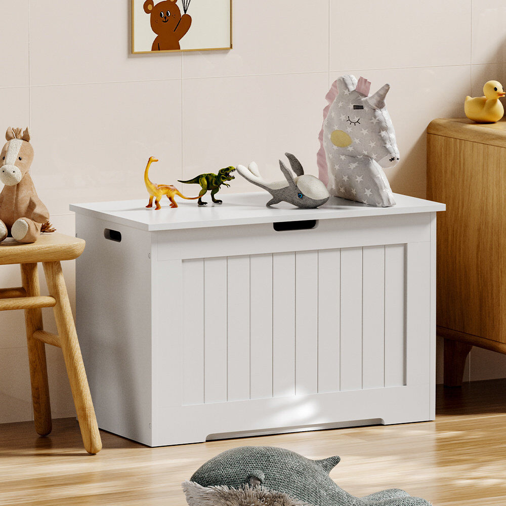 Mascorro Harriet Bee Toy Box White 48cm H X 75cm W X 40cm D